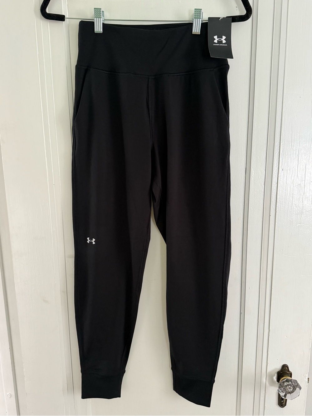 Under Armour Black Performance Tapered Joggers